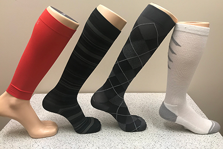 Compression Stockings and Garments